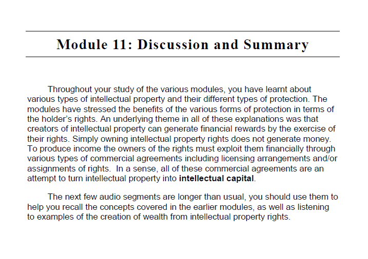 DL 101 Discussion & Summary