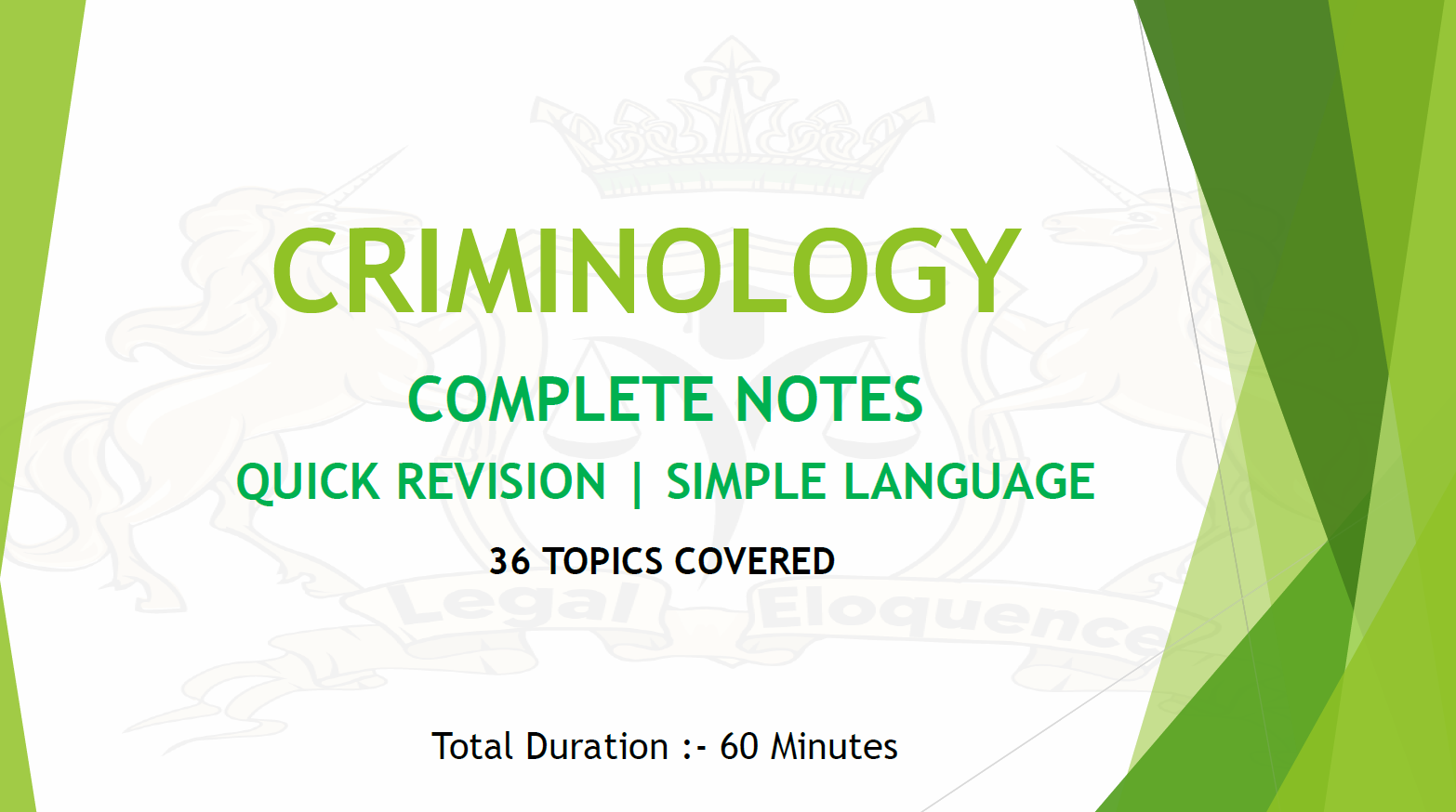 CRIMINOLOGY-NOTES